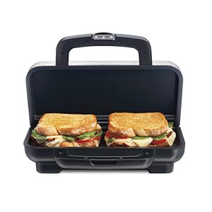 Proctor Silex Deluxe Hot Sandwich Maker With Nonstick Plates
