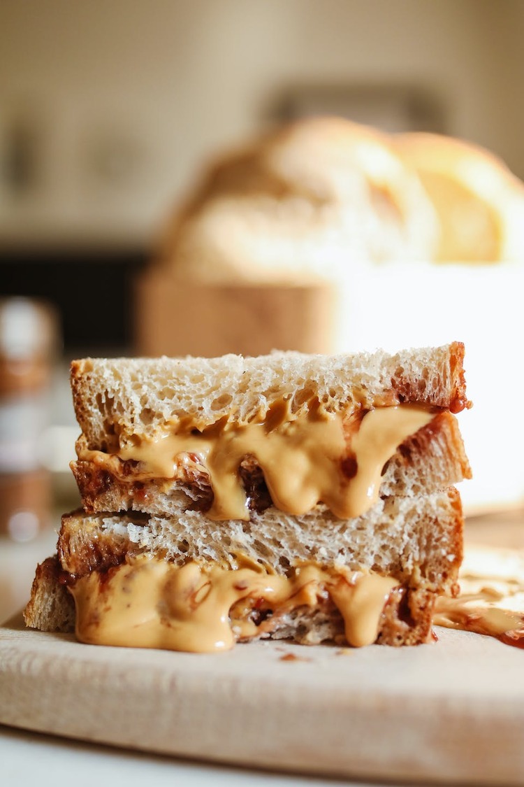 GrilledCheese Recipe - Grilled Cheese and Peanut Butter Sandwich