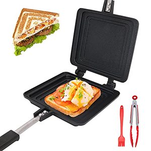 Double Sided Frying Pan and Grilled Cheese Maker